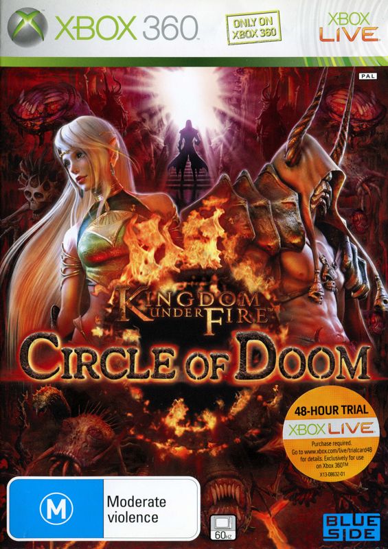 Front Cover for Kingdom Under Fire: Circle of Doom (Xbox 360)