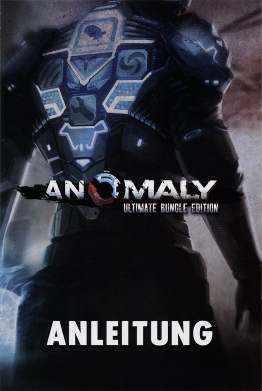 Manual for Anomaly: Ultimate Bundle Edition (Linux and Macintosh and Windows): Front