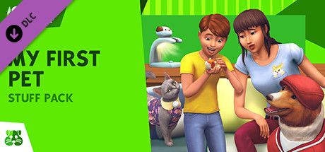 Front Cover for The Sims 4: My First Pet Stuff (Windows) (Steam release)