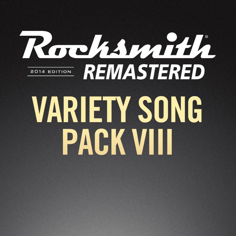 Front Cover for Rocksmith: All-new 2014 Edition - Variety Song Pack VIII (PlayStation 3 and PlayStation 4) (download release)