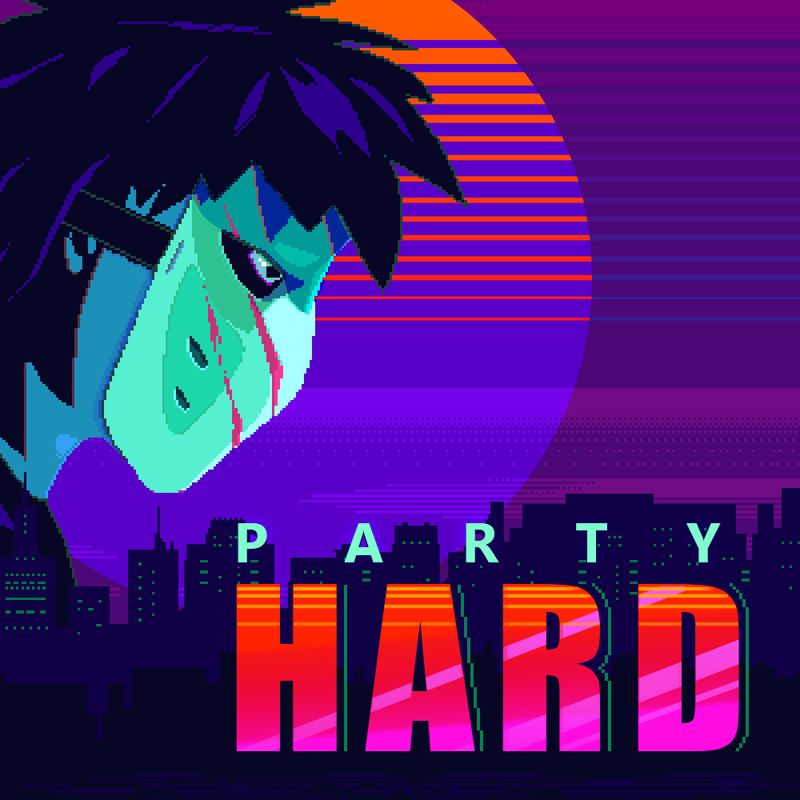 Front Cover for Party Hard (Nintendo Switch) (download release)