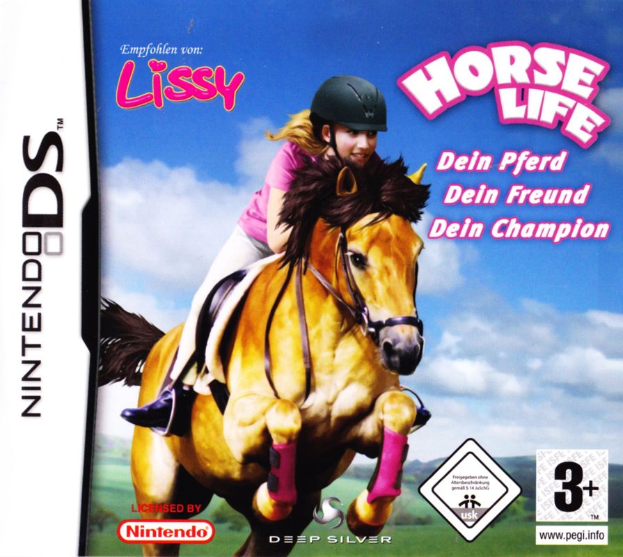 Front Cover for Horse Life (Nintendo DS) (Re-release)