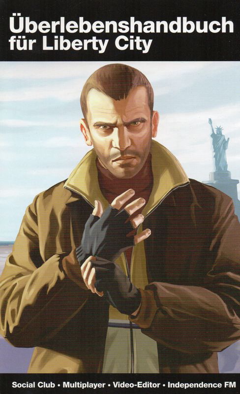 Manual for Grand Theft Auto IV (Windows): Multi Player Manual Front