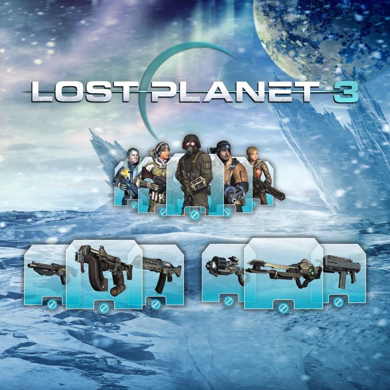 Front Cover for Lost Planet 3: The Survival Pack (PlayStation 3) (download release)