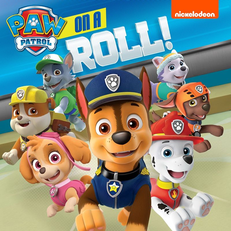 Front Cover for PAW Patrol: On a Roll! (PlayStation 4) (download release)