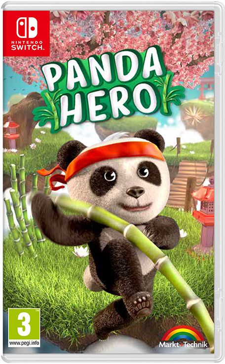 Front Cover for Panda Hero (Nintendo Switch) (download release)