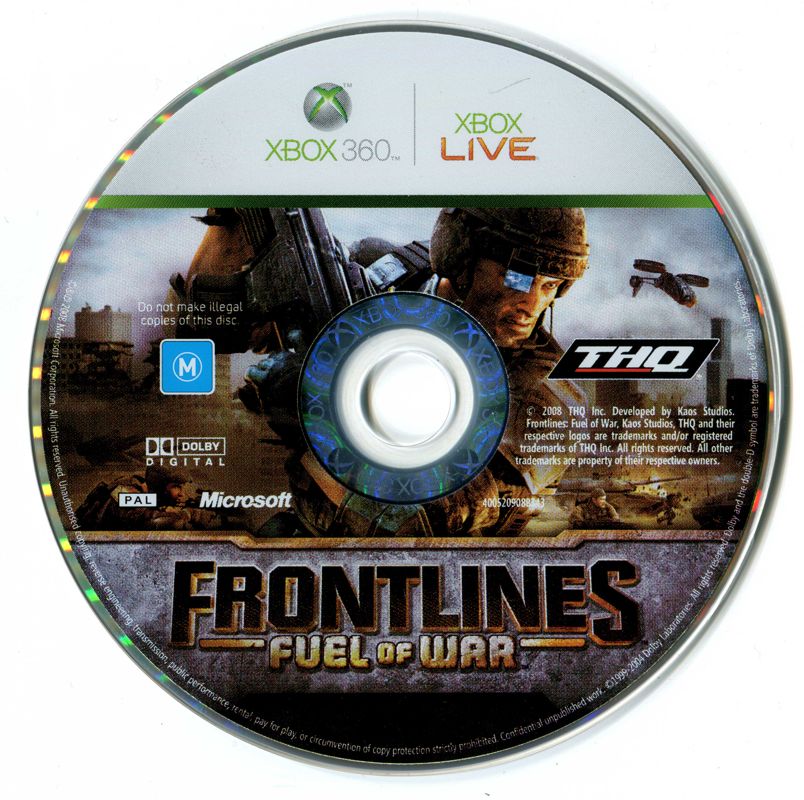 Media for Frontlines: Fuel of War (Xbox 360)