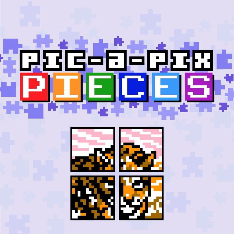 Front Cover for Pic-a-Pix Pieces (PS Vita and PlayStation 4) (download release)