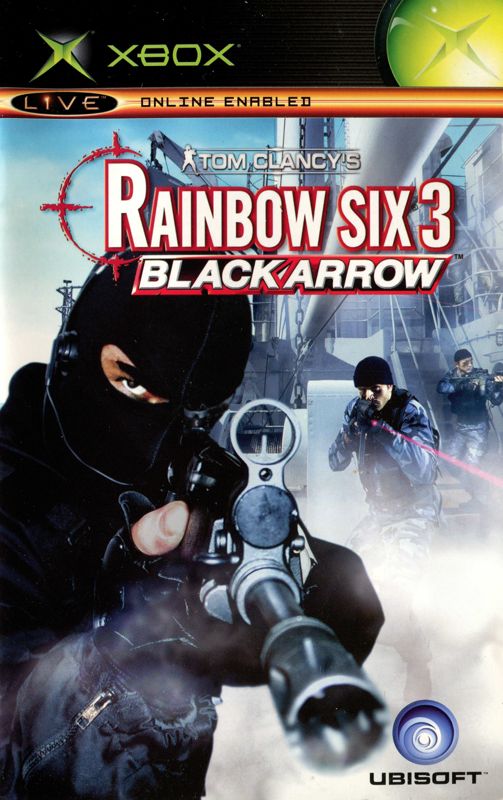 Manual for Tom Clancy's Rainbow Six 3: Black Arrow (Xbox) (Classics release): Front