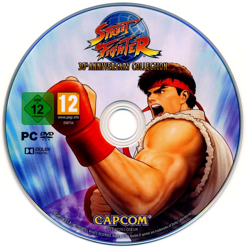 Media for Street Fighter: 30th Anniversary Collection (Windows)