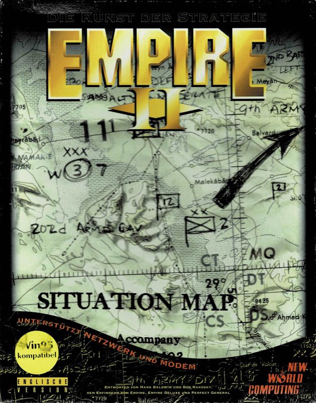 Front Cover for Empire II: The Art of War (DOS)
