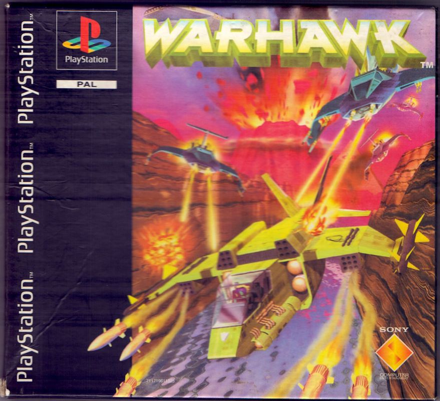 Front Cover for Warhawk (PlayStation) (cardboard box)