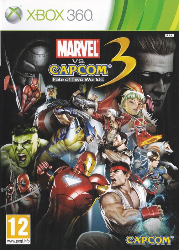Front Cover for Marvel Vs. Capcom 3: Fate of Two Worlds (Xbox 360)