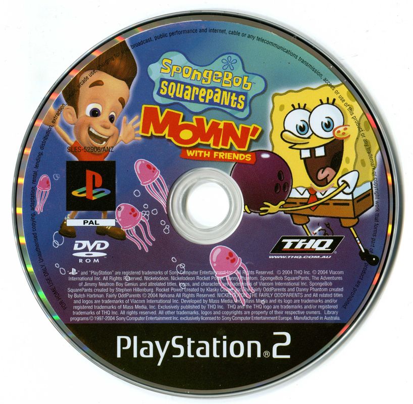 Media for Nicktoons Movin' (PlayStation 2)