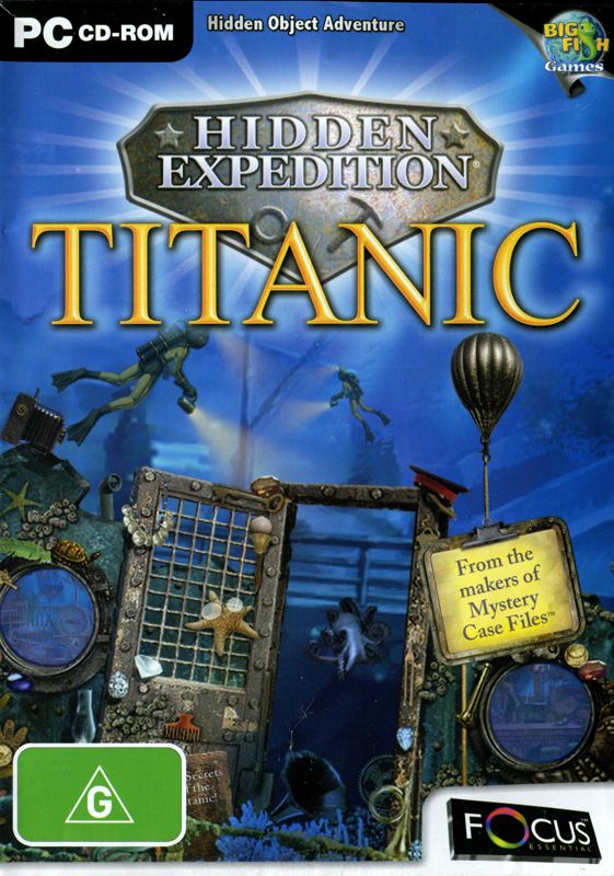 Front Cover for Hidden Expedition: Titanic (Windows)