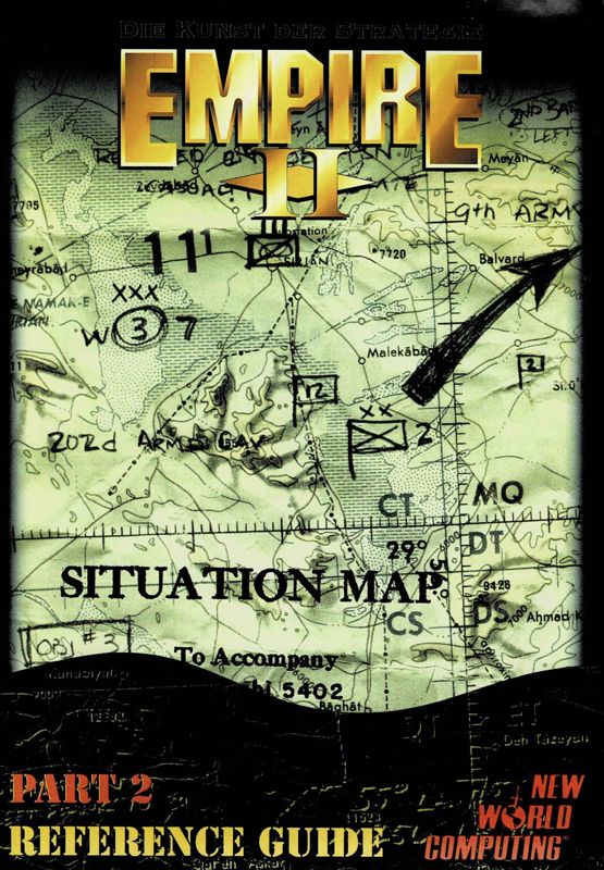 Manual for Empire II: The Art of War (DOS): Part 2 - Reference Guide - Front