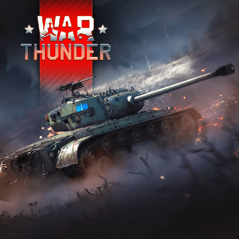 Front Cover for War Thunder: M26 Pershing Ariete Pack (PlayStation 4) (download release)