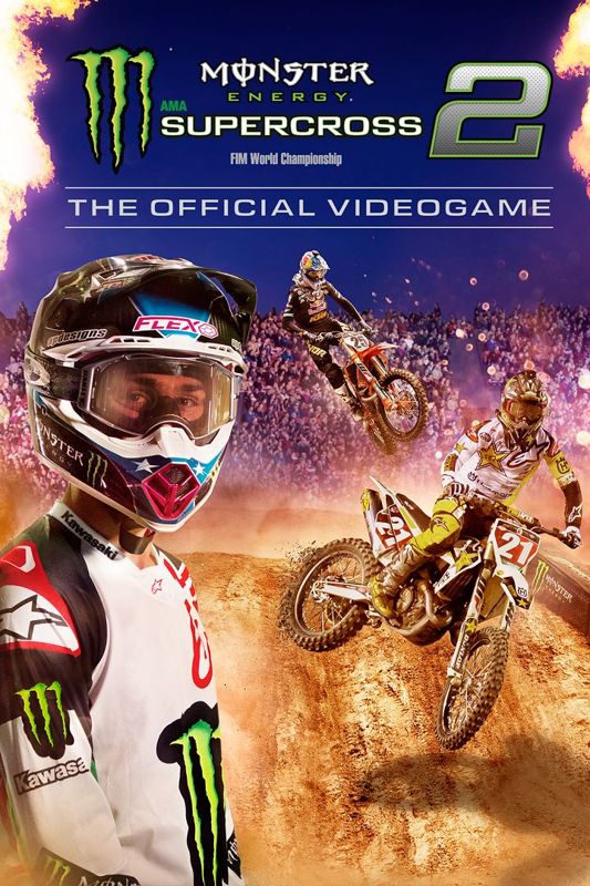 Front Cover for Monster Energy Supercross 2: The Official Videogame (Xbox One) (download release)