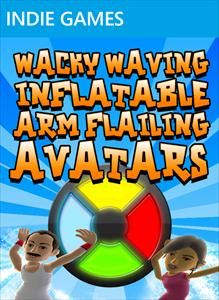 Front Cover for Wacky Waving Inflatable Arm Flailing Avatars (Xbox 360) (XNA Indie Games release)