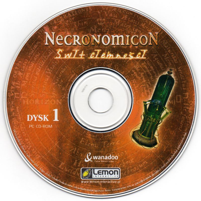 Media for Necronomicon: The Gateway to Beyond (Windows) (Ultra Gra 2/2002 covermount): Disc 1
