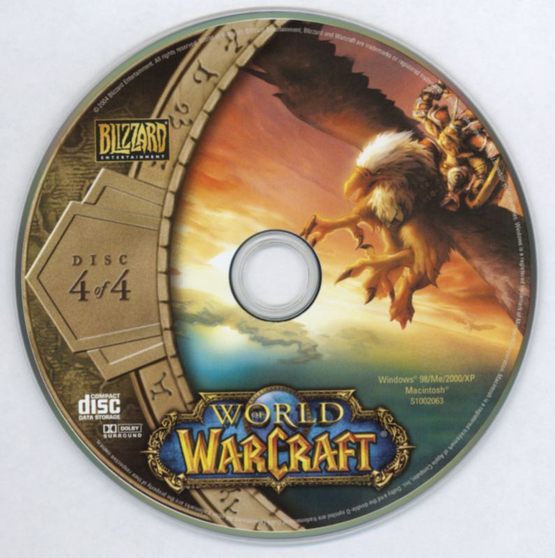 Media for World of WarCraft (Collector's Edition) (Macintosh and Windows): Disc 4