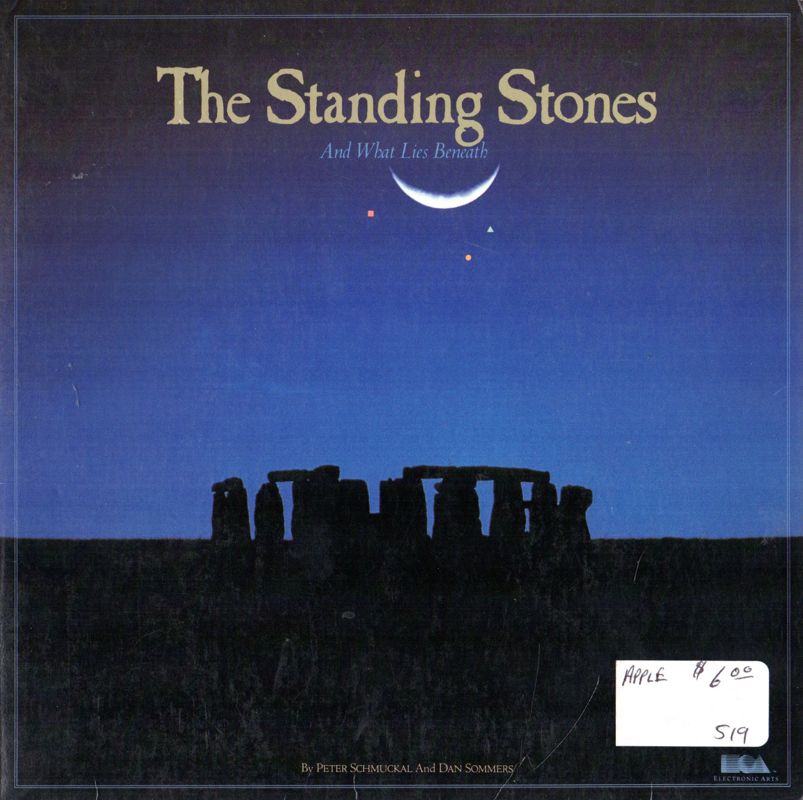 Front Cover for The Standing Stones (Apple II)