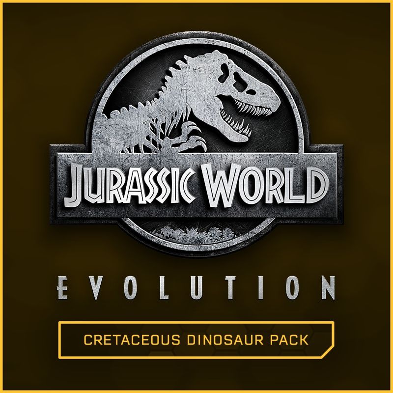 Front Cover for Jurassic World: Evolution - Cretaceous Dinosaur Pack (PlayStation 4) (download release)