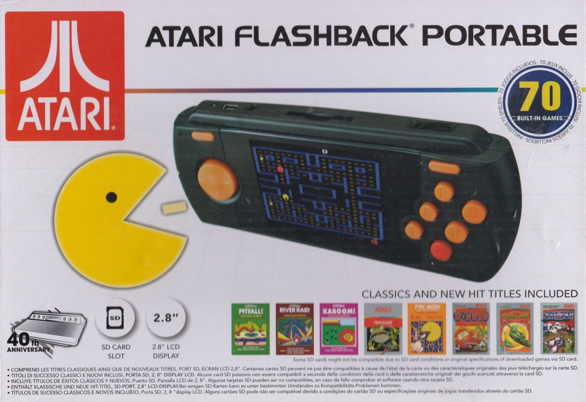 Front Cover for Atari Flashback Portable (2017 Edition) (Dedicated handheld)