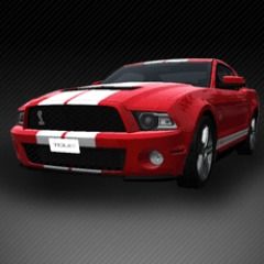 Front Cover for Test Drive Unlimited 2: Ford Shelby GT 500 (PlayStation 3) (download release)
