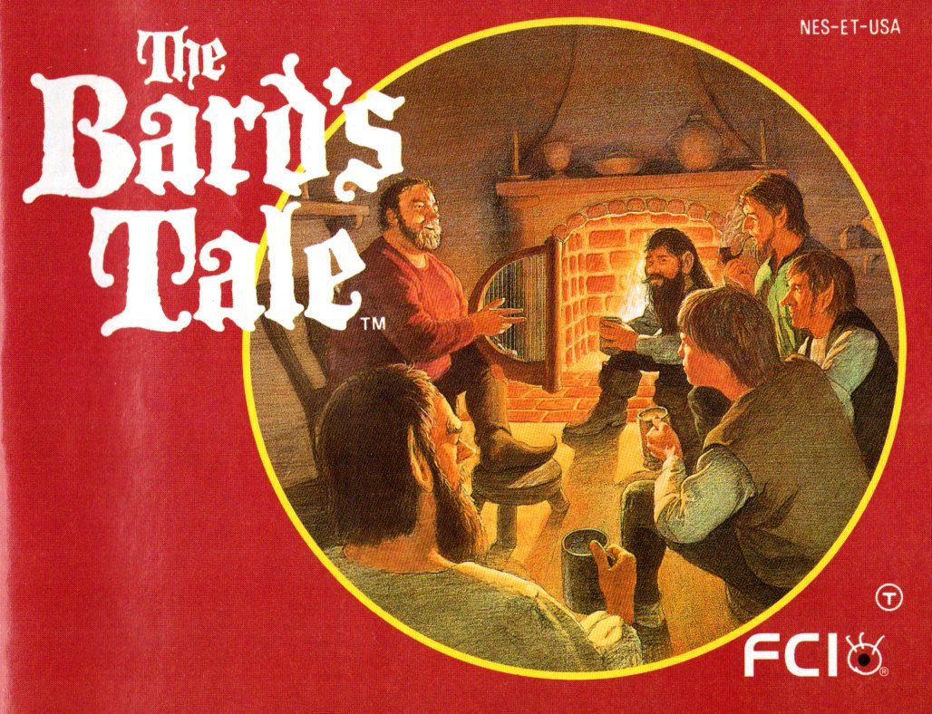 Manual for Tales of the Unknown: Volume I - The Bard's Tale (NES)