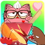 Front Cover for Nyan-Jelly Get & Float: Decorate with sweets! (Android)