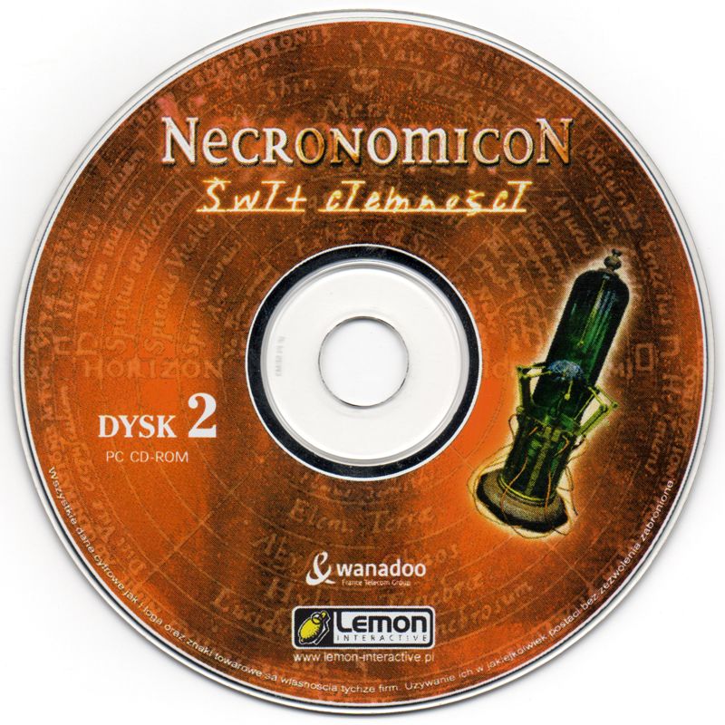 Media for Necronomicon: The Gateway to Beyond (Windows) (Ultra Gra 2/2002 covermount): Disc 2