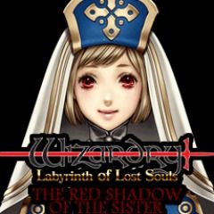 Front Cover for Wizardry: Labyrinth of Lost Souls - The Red Shadow of the Sister (PlayStation 3) (download release)