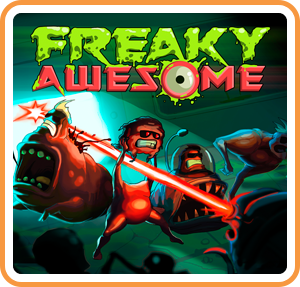 Front Cover for Freaky Awesome (Nintendo Switch) (download release): 1st version