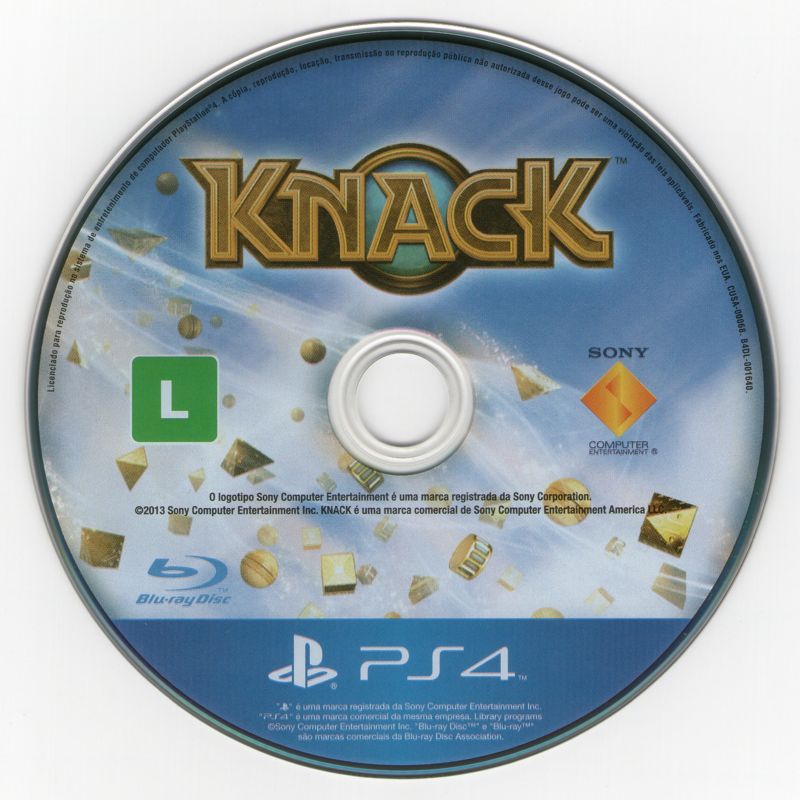 Knack cover or packaging material - MobyGames