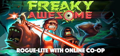Front Cover for Freaky Awesome (Windows) (Rogue-lite with online co-op)