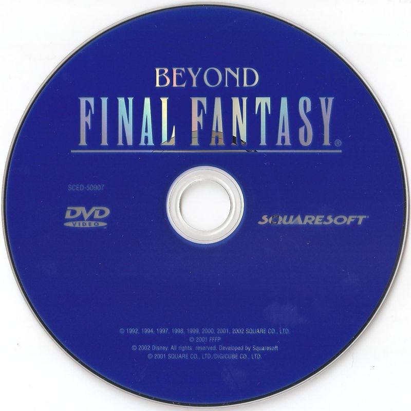 Media for Final Fantasy X (PlayStation 2): Bonus DVD