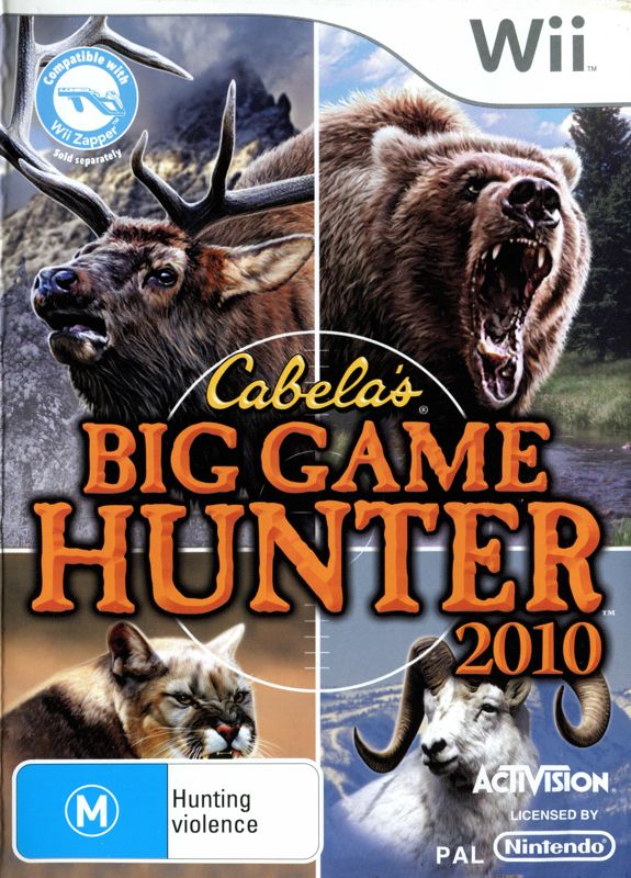 Front Cover for Cabela's Big Game Hunter 2010 (Wii)