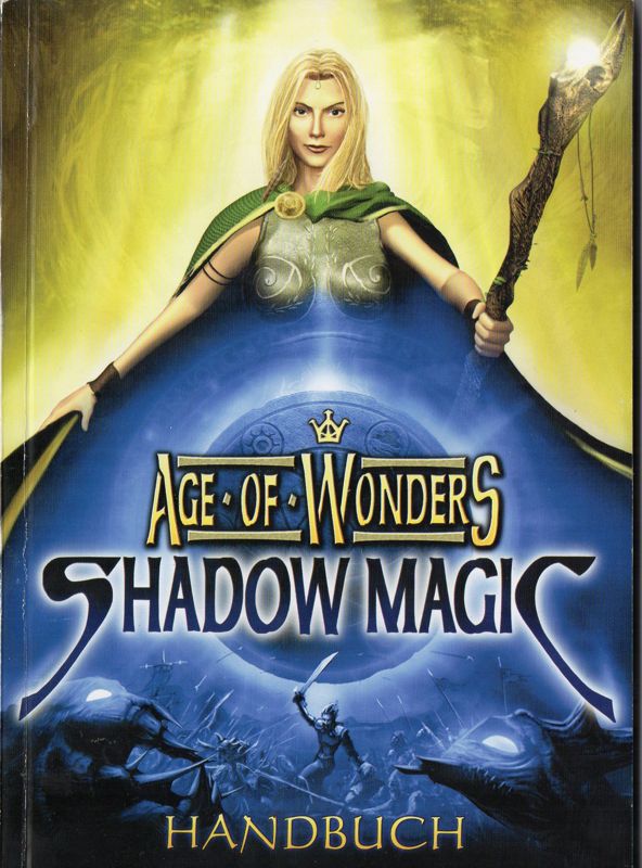 Manual for Age of Wonders: Shadow Magic (Windows): Front