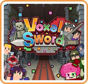 Front Cover for Voxel Sword (Nintendo Switch) (download release): 1st version