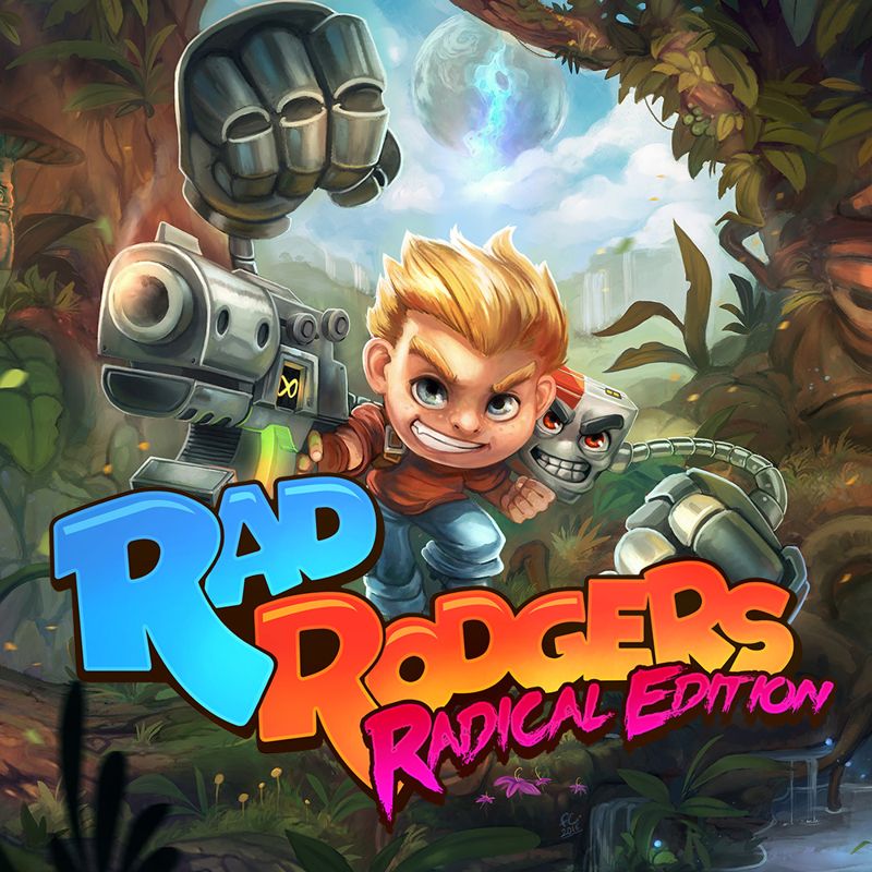 Front Cover for Rad Rodgers (Nintendo Switch) (download release)