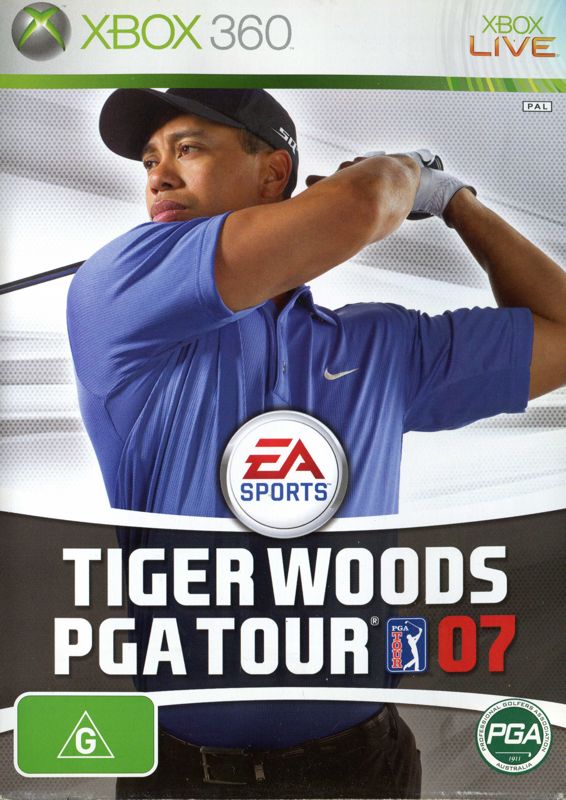 Front Cover for Tiger Woods PGA Tour 07 (Xbox 360)