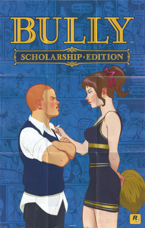 Extras for Bully: Scholarship Edition (Windows): Poster (Side 2 of Map)