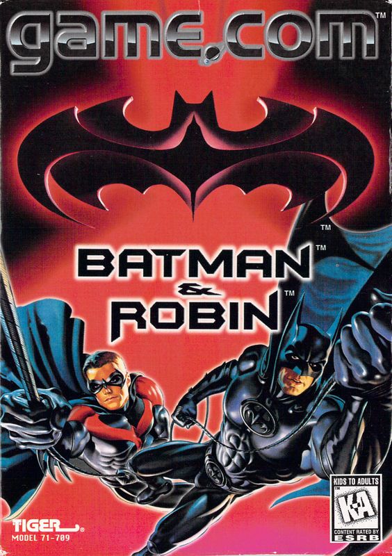 Front Cover for Batman & Robin (Game.Com)