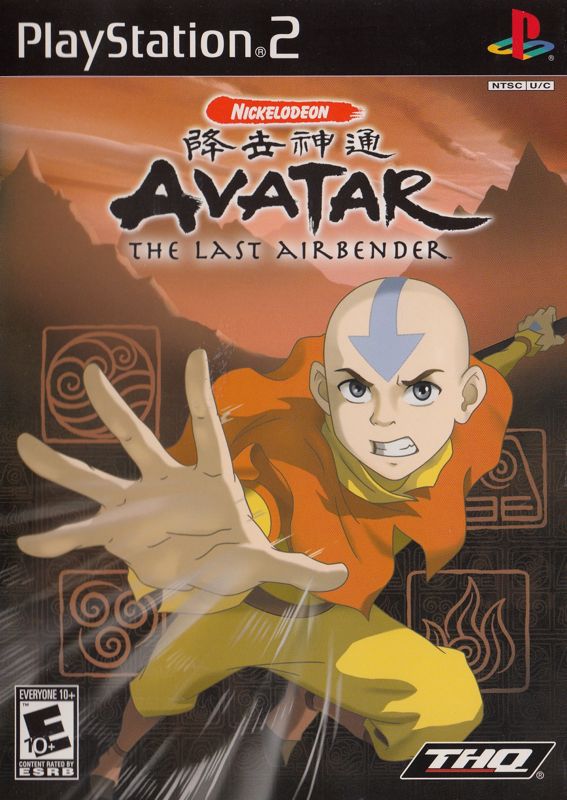 Front Cover for Avatar: The Last Airbender (PlayStation 2)