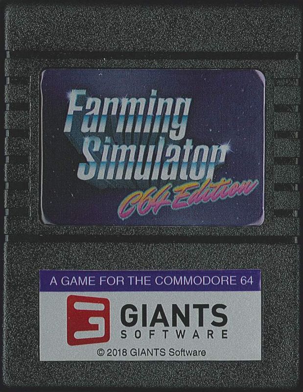 Media for Farming Simulator 19: C64 Edition (Commodore 64 and Windows): Commodore 64 cartridge