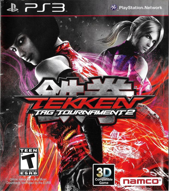 Inside Cover for Tekken Tag Tournament 2 (PlayStation 3) (Walmart release): Reversible Front