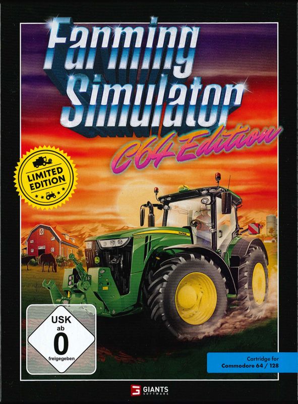 Front Cover for Farming Simulator 19: C64 Edition (Commodore 64 and Windows)