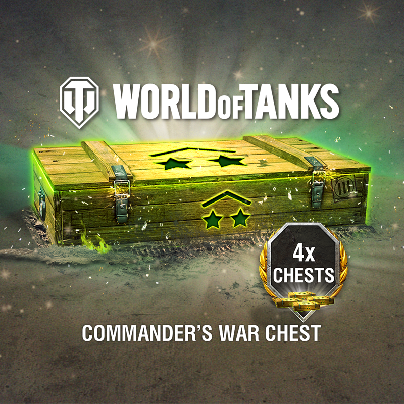 World of Tanks Commander's War Chest 4x Chests (2018) MobyGames