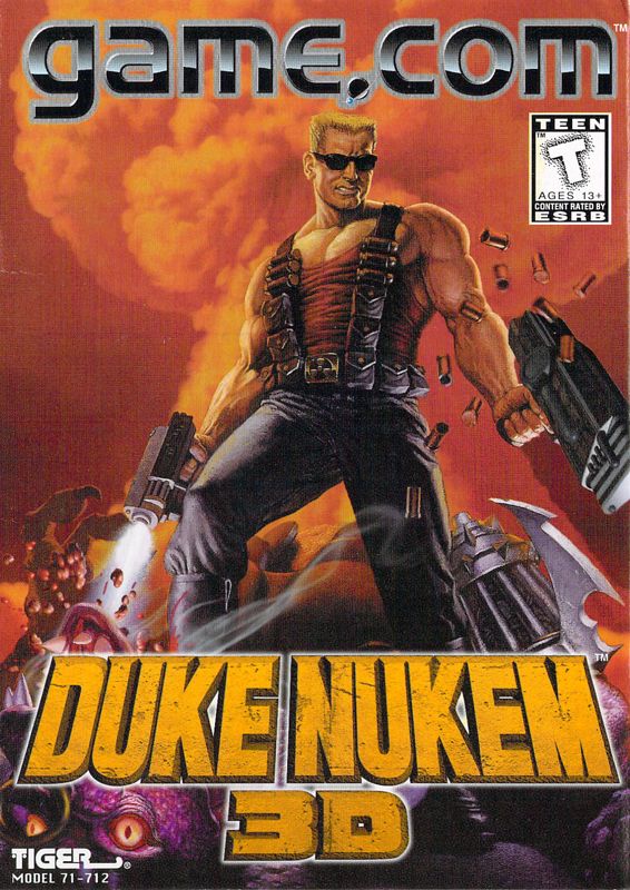 Front Cover for Duke Nukem 3D (Game.Com)